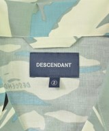 DESCENDANT（ディセンダント）カジュアルシャツ 緑 サイズ:2(M位) メンズ/2200710210012