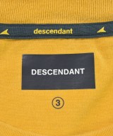 DESCENDANT（ディセンダント）Tシャツ・カットソー 黄 サイズ:3(L位) メンズ/2200710210036