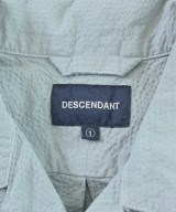 DESCENDANT（ディセンダント）カジュアルシャツ 青 サイズ:1(S位) メンズ/2200710210104