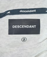 DESCENDANT（ディセンダント）Tシャツ・カットソー グレー サイズ:2(M位) メンズ/2200710210166