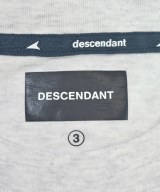 DESCENDANT（ディセンダント）Tシャツ・カットソー グレー サイズ:3(L位) メンズ/2200710210173