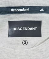 DESCENDANT（ディセンダント）Tシャツ・カットソー グレー サイズ:3(L位) メンズ/2200710210180