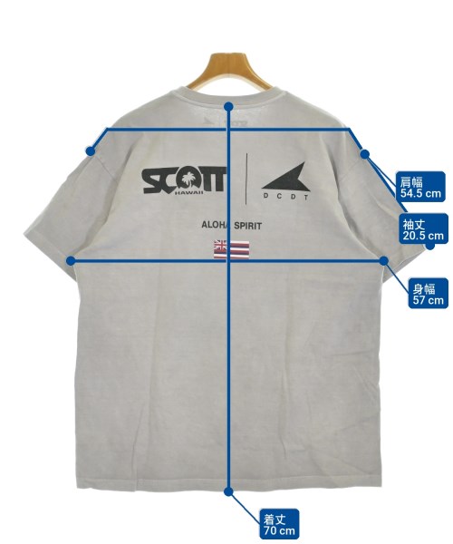 DESCENDANT（ディセンダント）Tシャツ・カットソー グレー サイズ:2(M位) メンズ/2200713295092