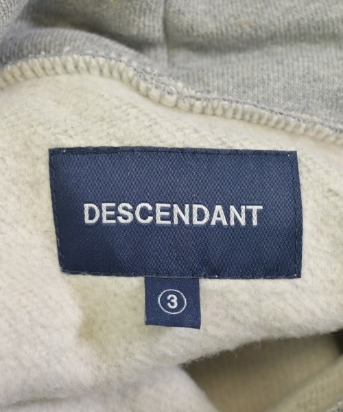 DESCENDANT（ディセンダント）パーカー グレー サイズ:3(L位) メンズ/2200716005025
