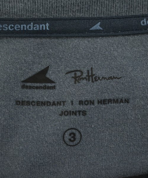 DESCENDANT（ディセンダント）Tシャツ・カットソー グレー サイズ:3(L位) メンズ/2200716440031