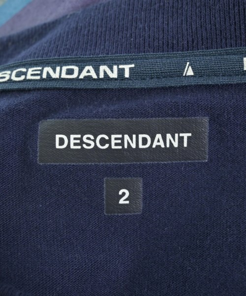 DESCENDANT（ディセンダント）Tシャツ・カットソー 紺 サイズ:2(M位) メンズ/2200710470027