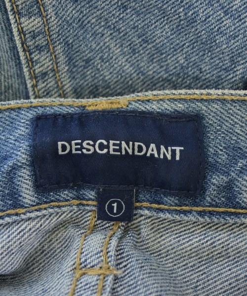 DESCENDANT（ディセンダント）デニムパンツ 青 サイズ:1(S位) メンズ/2200710470157