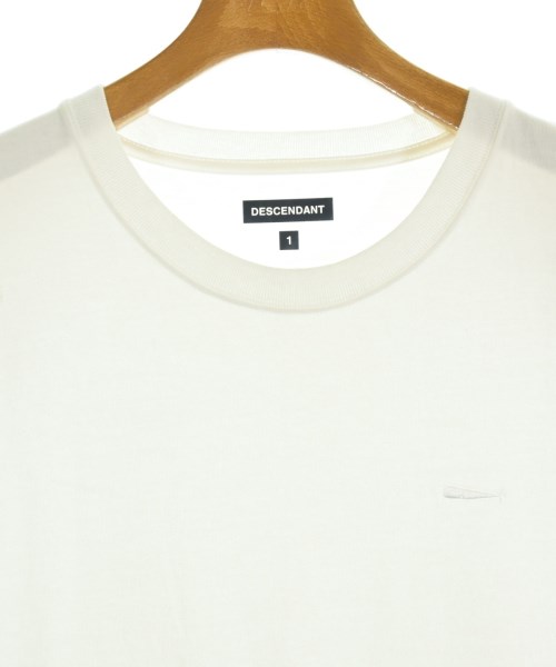 DESCENDANT（ディセンダント）Tシャツ・カットソー 白 サイズ:1(S位) メンズ/2200717407064