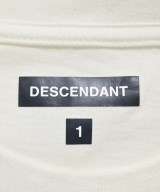 DESCENDANT（ディセンダント）Tシャツ・カットソー 白 サイズ:1(S位) メンズ/2200717407064