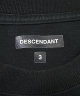 DESCENDANT（ディセンダント）Tシャツ・カットソー 黒 サイズ:3(L位) メンズ/2200718440084