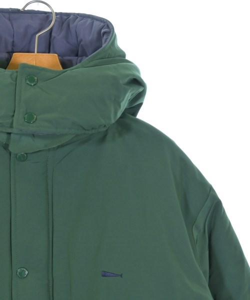 DESCENDANT（ディセンダント）ダウンジャケット/ダウンベスト 緑 サイズ:4(XL位) メンズ/2200645239010