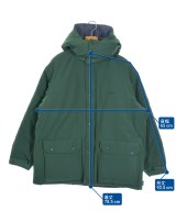 DESCENDANT（ディセンダント）ダウンジャケット/ダウンベスト 緑 サイズ:4(XL位) メンズ/2200645239010