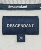 DESCENDANT（ディセンダント）スウェット グレー サイズ:3(L位) メンズ/2200641608063