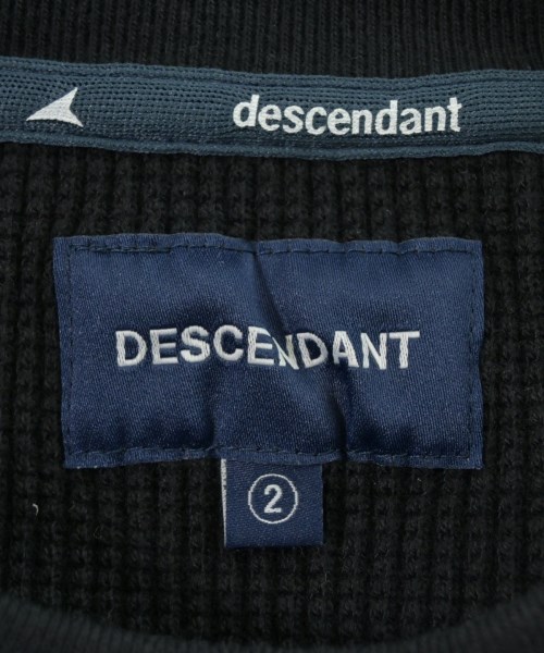 DESCENDANT（ディセンダント）Tシャツ・カットソー 黒 サイズ:2(M位) メンズ/2200641608070