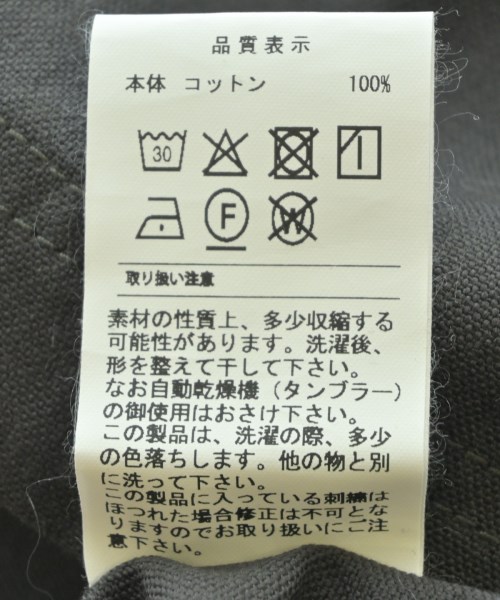 DESCENDANT（ディセンダント）その他 グレー サイズ:3(L位) メンズ/2200641608087