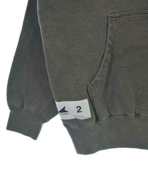 DESCENDANT（ディセンダント）パーカー グレー サイズ:2(M位) メンズ/2200641608131