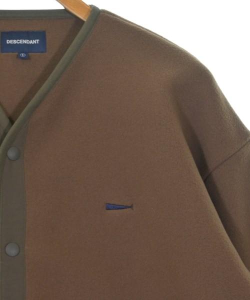 DESCENDANT（ディセンダント）ブルゾン 茶 サイズ:1(S位) メンズ/2200641608148
