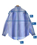 DESCENDANT（ディセンダント）カジュアルシャツ 青 サイズ:2(M位) メンズ/2200645987126