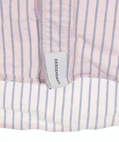 DESCENDANT（ディセンダント）カジュアルシャツ ピンク サイズ:2(M位) メンズ/2200645987133