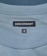 DESCENDANT（ディセンダント）Tシャツ・カットソー 青 サイズ:2(M位) メンズ/2200645987195