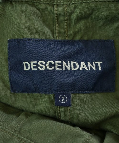 DESCENDANT（ディセンダント）モッズコート カーキ サイズ:2(M位) メンズ/2200634987106