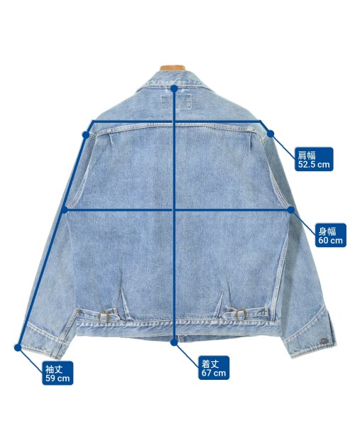 DESCENDANT（ディセンダント）デニムジャケット 青 サイズ:2(M位) メンズ/2200634987144