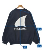 DESCENDANT（ディセンダント）スウェット 紺 サイズ:2(M位) メンズ/2200634987236