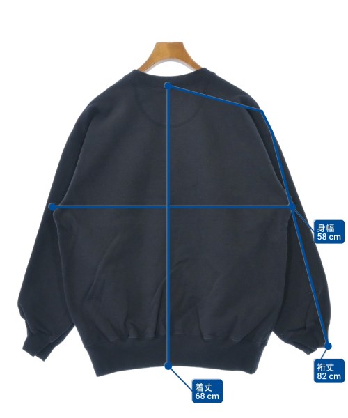 DESCENDANT（ディセンダント）スウェット 紺 サイズ:2(M位) メンズ/2200634987243