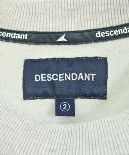 DESCENDANT（ディセンダント）スウェット グレー サイズ:2(M位) メンズ/2200634987250