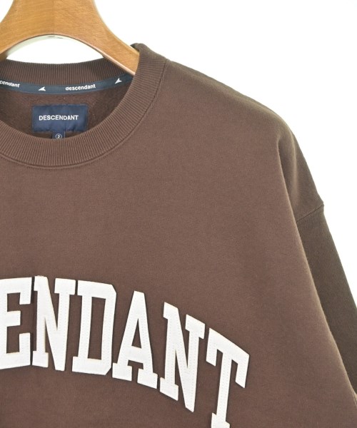 DESCENDANT（ディセンダント）スウェット 茶 サイズ:2(M位) メンズ/2200634987267