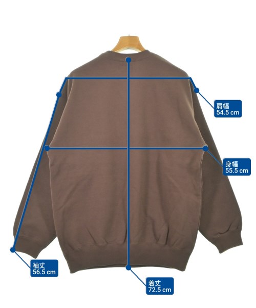 DESCENDANT（ディセンダント）スウェット 茶 サイズ:2(M位) メンズ/2200634987267