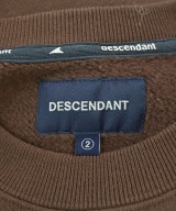 DESCENDANT（ディセンダント）スウェット 茶 サイズ:2(M位) メンズ/2200634987267
