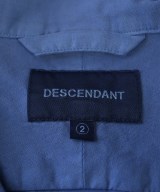 DESCENDANT（ディセンダント）カジュアルシャツ 青 サイズ:2(M位) メンズ/2200634987311