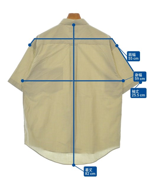 DESCENDANT（ディセンダント）カジュアルシャツ ベージュ サイズ:2(M位) メンズ/2200634987328