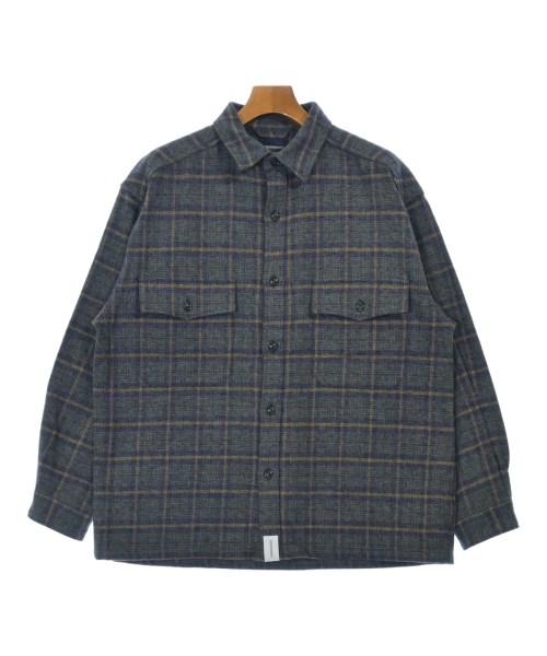 DESCENDANT(ディセンダント)カジュアルシャツ 緑 サイズ:2(M位)/2200634987335