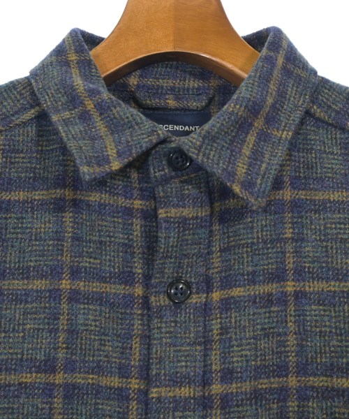 DESCENDANT（ディセンダント）カジュアルシャツ 緑 サイズ:2(M位) メンズ/2200634987335