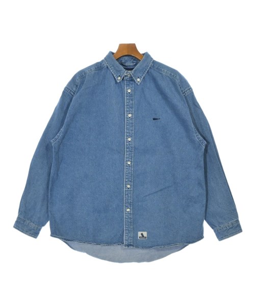 DESCENDANT(ディセンダント)カジュアルシャツ 紺 サイズ:3(L位)/2200634987342