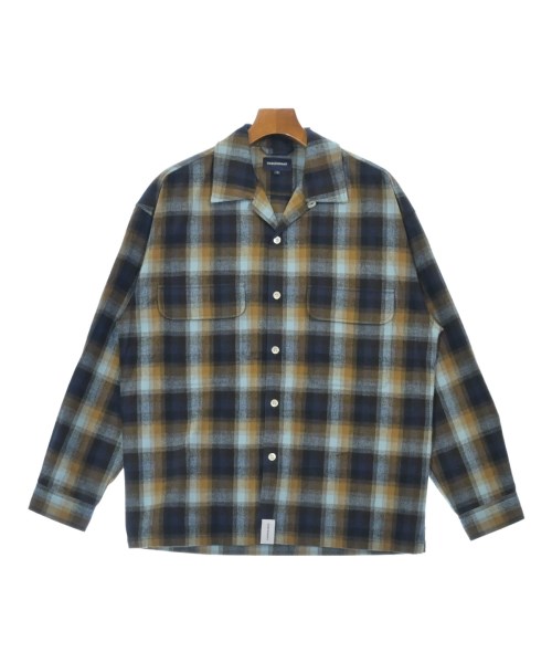 DESCENDANT(ディセンダント)カジュアルシャツ 紺 サイズ:2(M位)/2200634987359