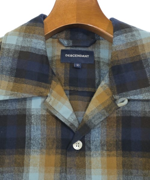 DESCENDANT（ディセンダント）カジュアルシャツ 紺 サイズ:2(M位) メンズ/2200634987359