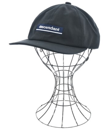 DESCENDANT ブラックキャップ メッシュ DESCENDANT（ディセンダント）キャップ 黒 サイズ:- メンズ