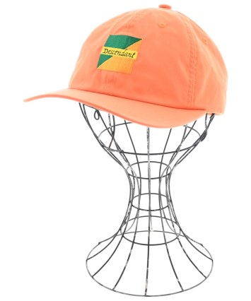 DESCENDANT（ディセンダント）キャップ オレンジ サイズ:F メンズ