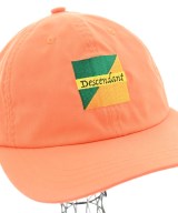 DESCENDANT（ディセンダント）キャップ オレンジ サイズ:F メンズ/2200634987489