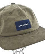 DESCENDANT（ディセンダント）キャップ カーキ サイズ:F メンズ/2200634987502