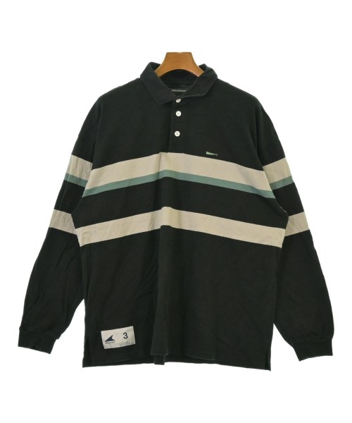 DESCENDANT(ディセンダント)ポロシャツ 黒 サイズ:3(L位)/2200645524888