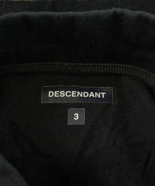 DESCENDANT（ディセンダント）ポロシャツ 黒 サイズ:3(L位) メンズ/2200645524888