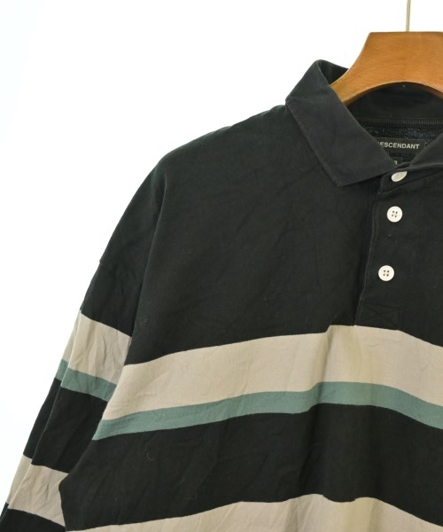 DESCENDANT（ディセンダント）ポロシャツ 黒 サイズ:3(L位) メンズ/2200645524888