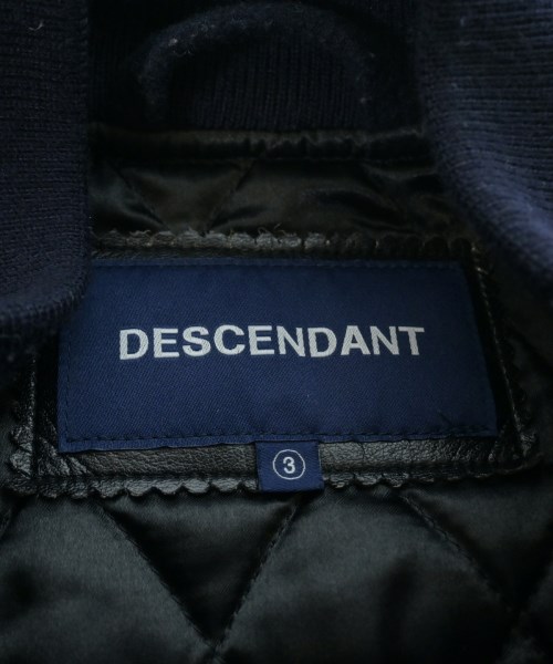 DESCENDANT（ディセンダント）ブルゾン 紺 サイズ:3(L位) メンズ/2200646714011