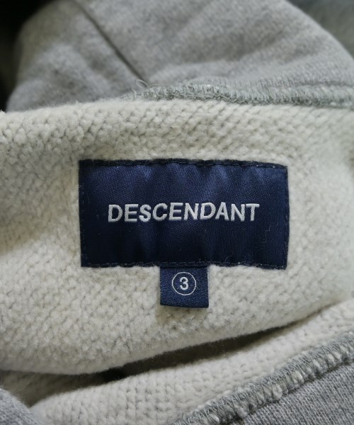 DESCENDANT（ディセンダント）パーカー グレー サイズ:3(L位) メンズ/2200646714028