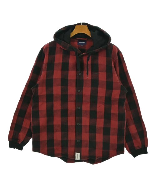 DESCENDANT(ディセンダント)カジュアルシャツ 赤 サイズ:2(M位)/2200648286288