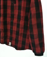 DESCENDANT（ディセンダント）カジュアルシャツ 赤 サイズ:2(M位) メンズ/2200648286288